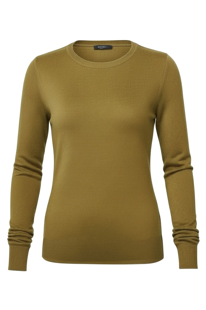 Jersey cashmere Praga Oliva
