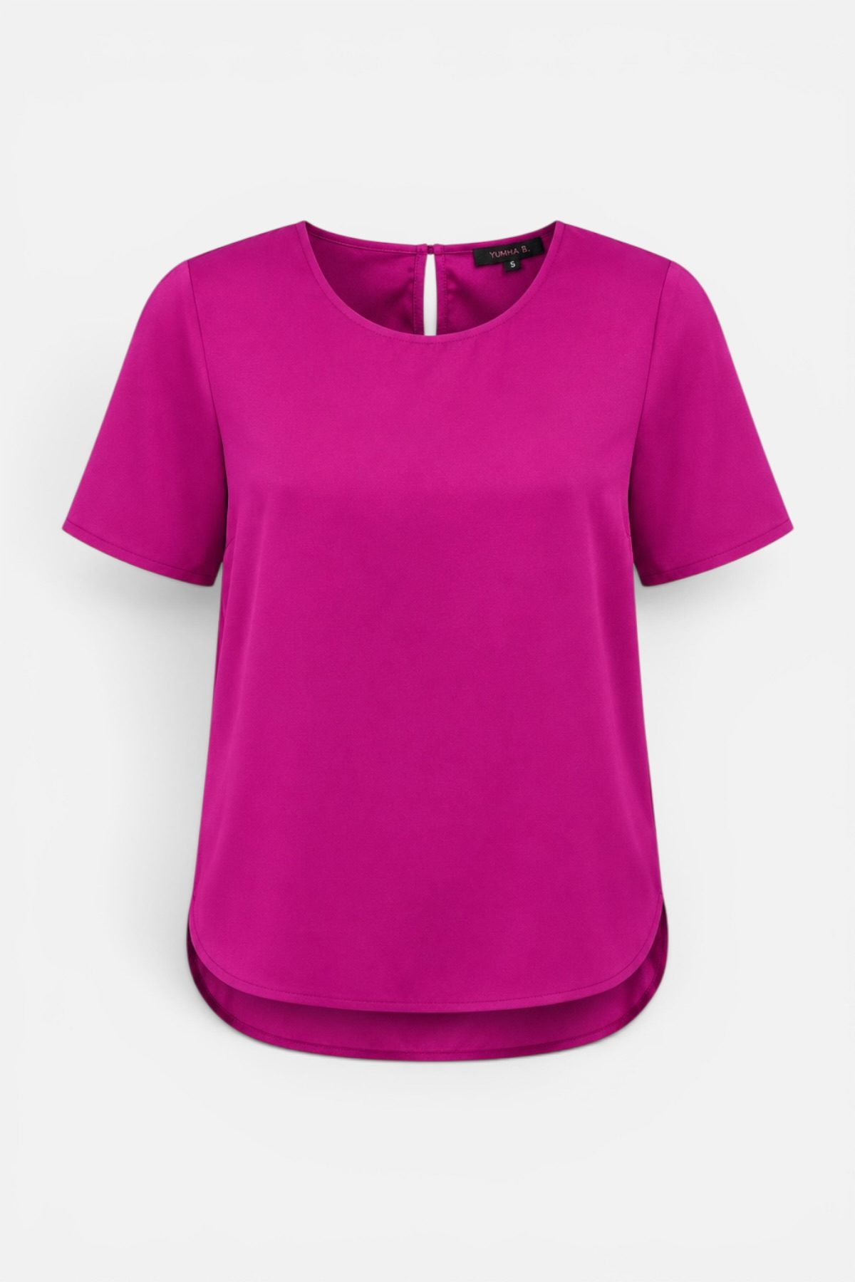 Top Audrey fucsia vibrante
